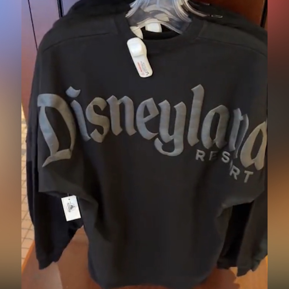 2025 Disneyland Black Spirit Jersey New
